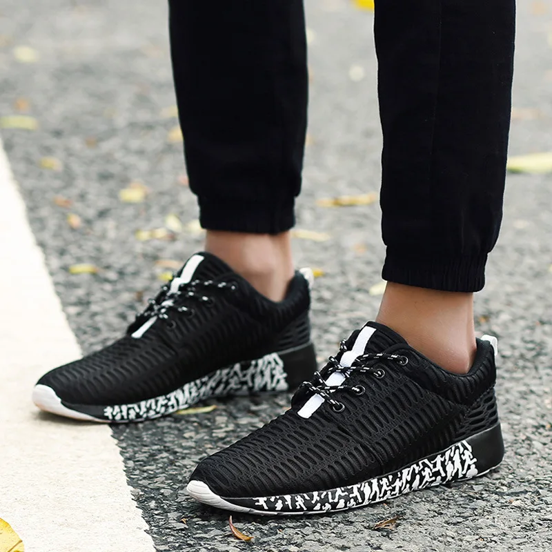 

Top Quality Casual Shoes Men Adult Breathable Mesh light Shoes Walking Jogging Fitness Sneakers zapatillas deportivas hombre