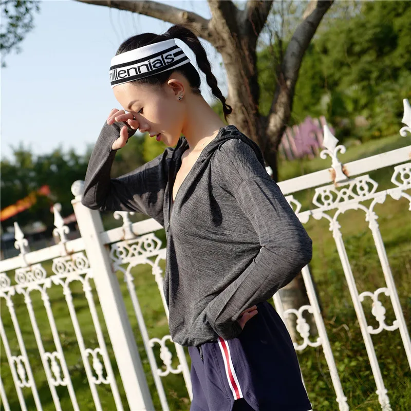 NWT женские стрейч толстовки с капюшоном худи для йоги спортивная одежда фитнеса