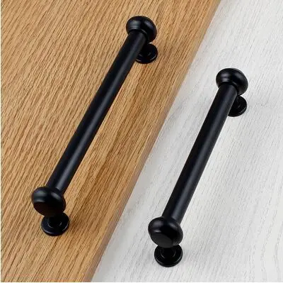 Ручки черные антикварные для мебели 5 дюймов 128/160/192 мм|knob cabinet|knob plungerknobs for cabinet doors |