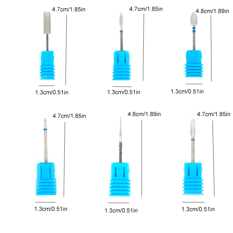 Фрезерование ногтей сверла керамические шлифовальные головки маникюрный станок