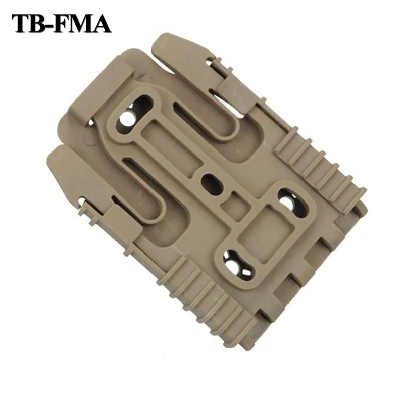 TB-FMA Best Safariland кобура QLS Система быстрой блокировки Комплект для Duty Holsters RS1042 DE/BK