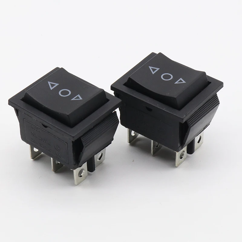 5 шт. клавишный переключатель мгновенного действия (вкл.)-ВЫКЛ.-(вкл.) 6 контактов |