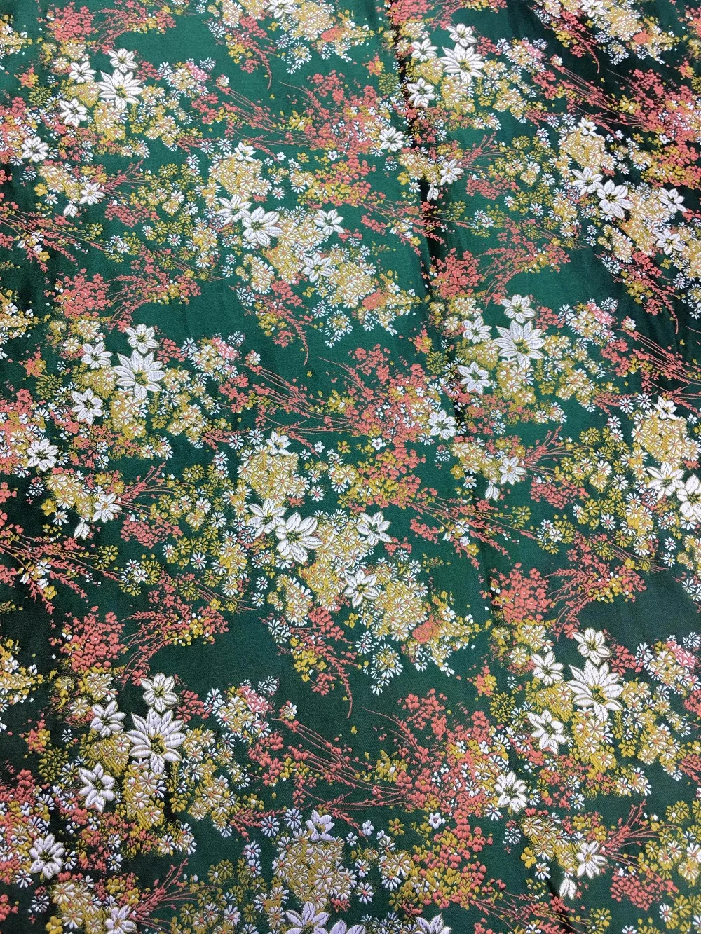 Китайская шелковая парчовая ткань cheongsam Подушка темно зеленая задняя сторона с