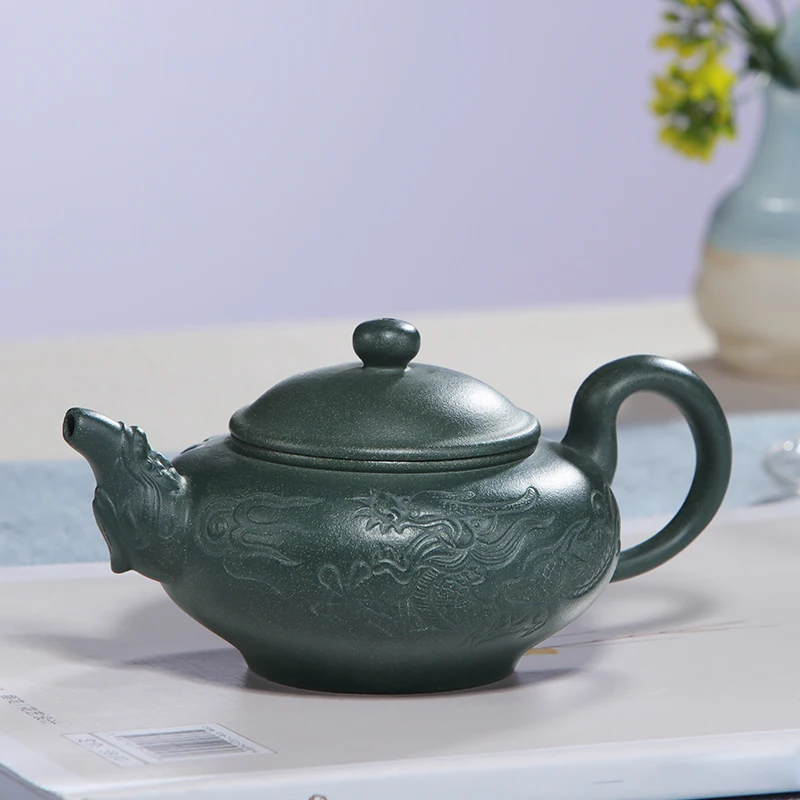 Оригинальный чайник из исинской глины 270 мл китайский полезный мастер фиолетовой