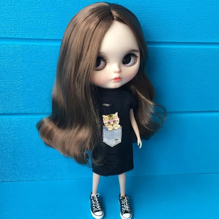 Модная кукольная одежда для кукол blyth ob аксессуары azone с рисунком собак кошек