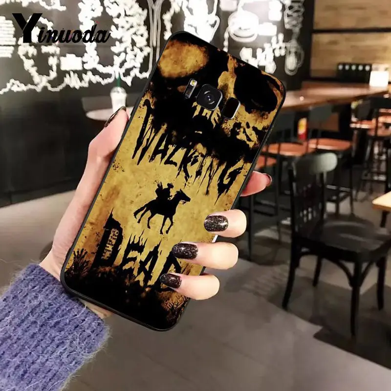 Чехол для телефона Yinuoda The Walking Dead чехол Samsung Galaxy S6 S7 edge plus S5 S9 Plus|Чехлы-накладки| |