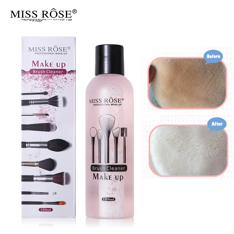 Miss Rose брендовые кисти для макияжа 180 мл Pro очищающее жидкое моющее средство быстро