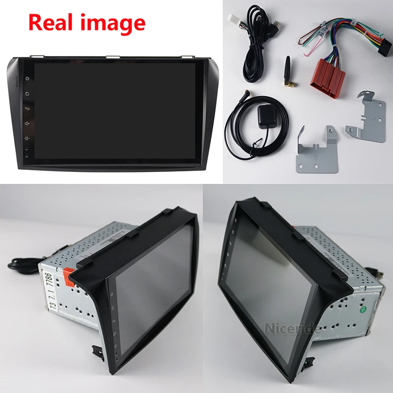 9 дюймов Android 7 1 GPS навигация автомобильный Радио плеер для 2004-2009 Mazda 3 с Bluetooth WIFI