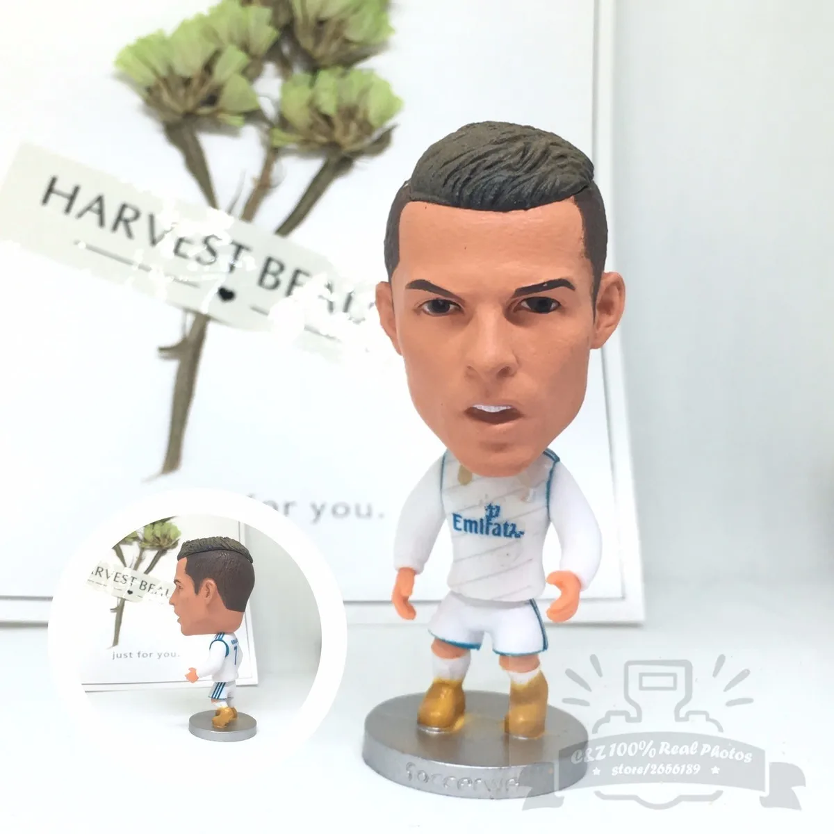 Soccerwe dolls figurine football stars C Ronaldo 17 18 Home Movable joints resin model toy action figure collectible gift|gift collection|action