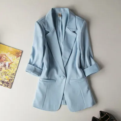 Fashion stripes small suit New high quality Increase size 7XL professional spring summer jacket female Blazers women coat | Женская