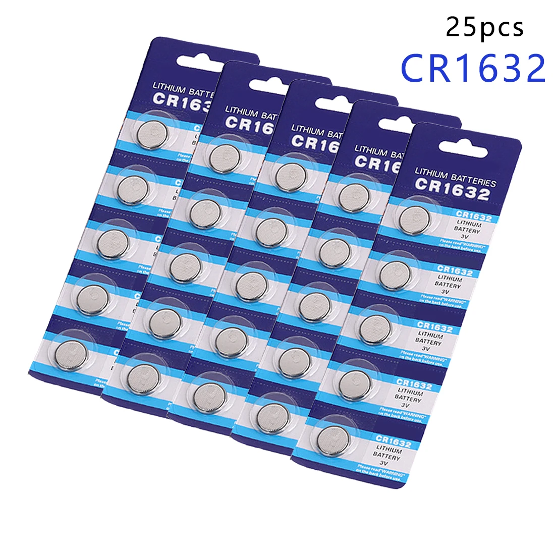 Горячая продажа 25 штук Акционная кнопка батареи CR1632 LM1632 BR1632 ECR1632 3V Кнопка часы