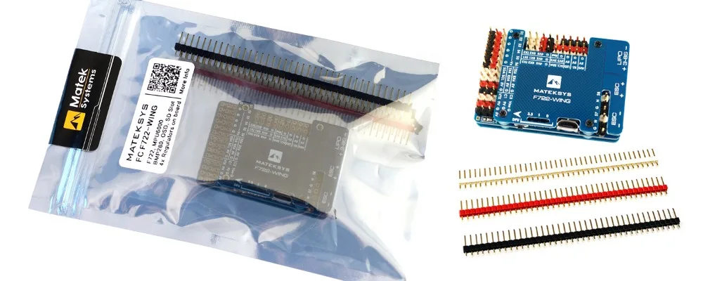 Matek Systems F722-WING Flight Controller STM32F722RET6 Built-in OSD For RC Airplane Fixed Wing Models Accessories | Игрушки и хобби