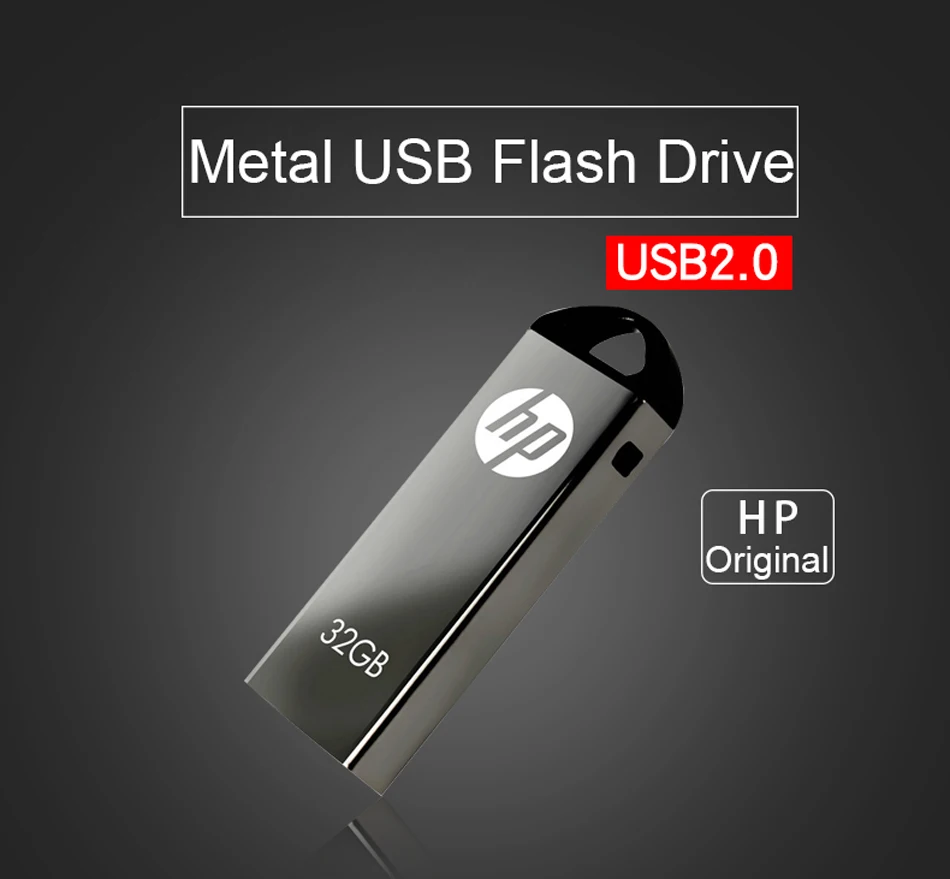 Hp металлический Пылезащитный Водонепроницаемый usb флеш-накопитель 16 ГБ/8 ГБ/32 ГБ/64 Гб браслет Флешка usb флеш-накопитель бесплатный подарок