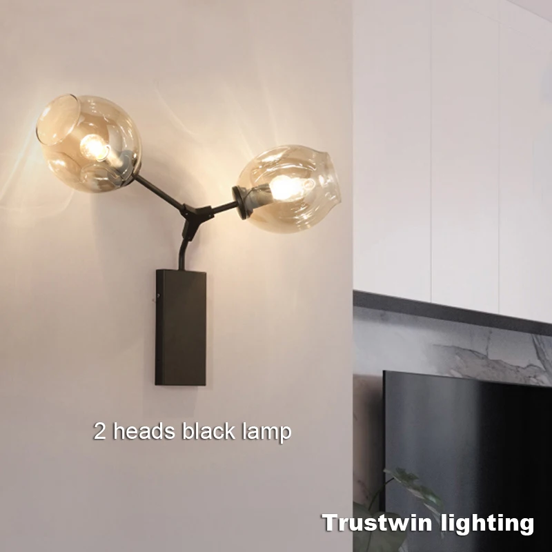 Светодиодный настенный светильник из стекла|modern wall light|wall lightmodern lamp |
