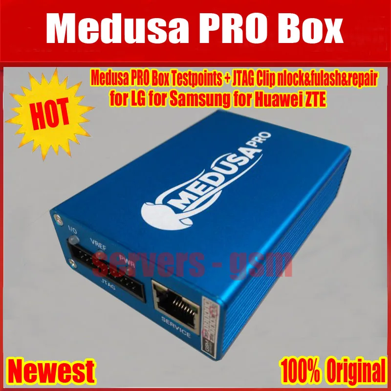 Новинка оригинальная Медуза коробка Медуза PRO Box Testpoints+ JTAG Зажим для LG для samsung для huawei