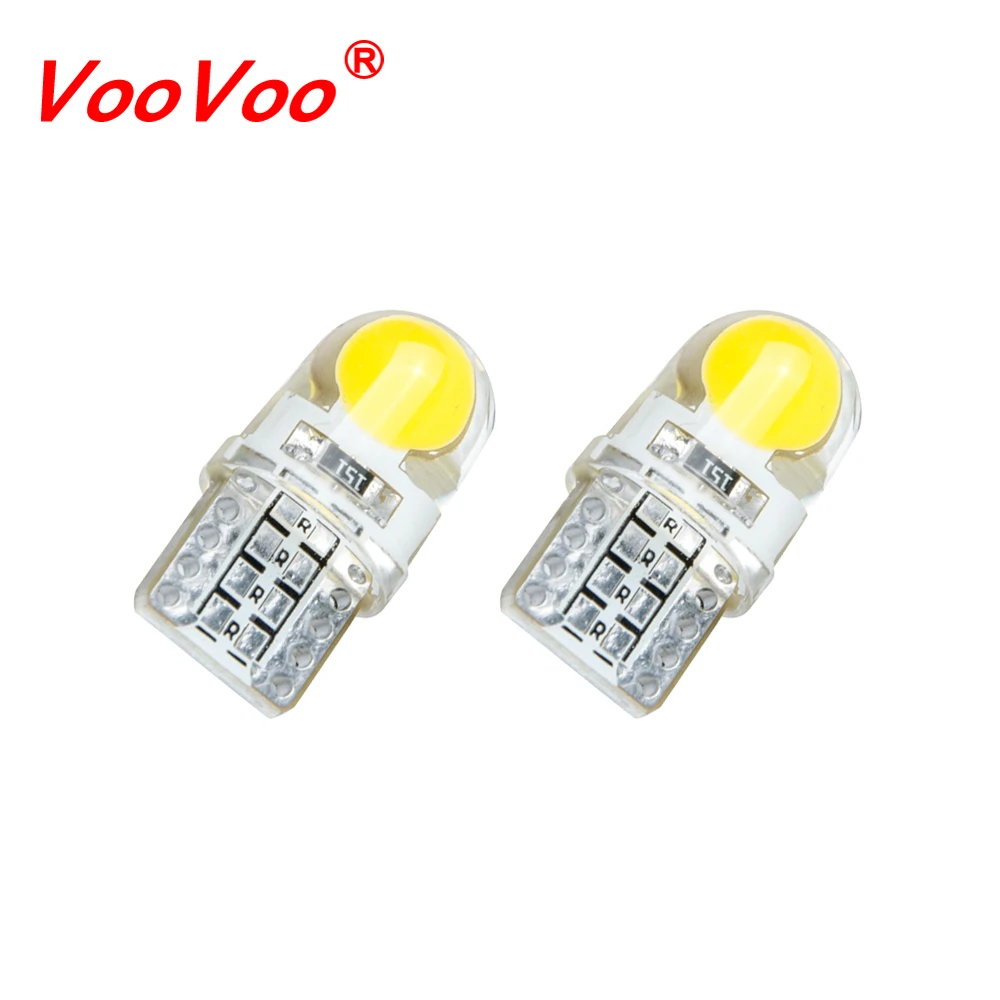 VooVoo 100 шт. T10 W5W Автомобильные сигнальные светодиодные огни зазорные светодиодный