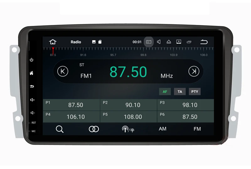 HIRIOT 8 'автомобиль Android 9,0 DVD gps плеер для Mercedes Benz A/C/CLK/g-класс W168 W203 W209 W463 W639 VANEO Viano Vito 4G+ 64G DAB