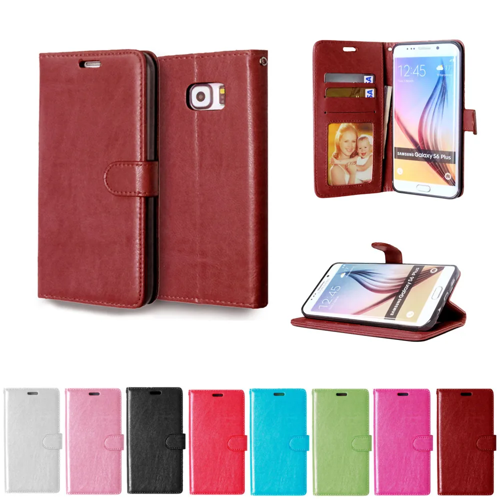 Кожаный чехол книжка для телефона Samsung Galaxy S6 S 6 Edge S6edge Plus G928 G928f G928c G928t G928i|Бамперы| |