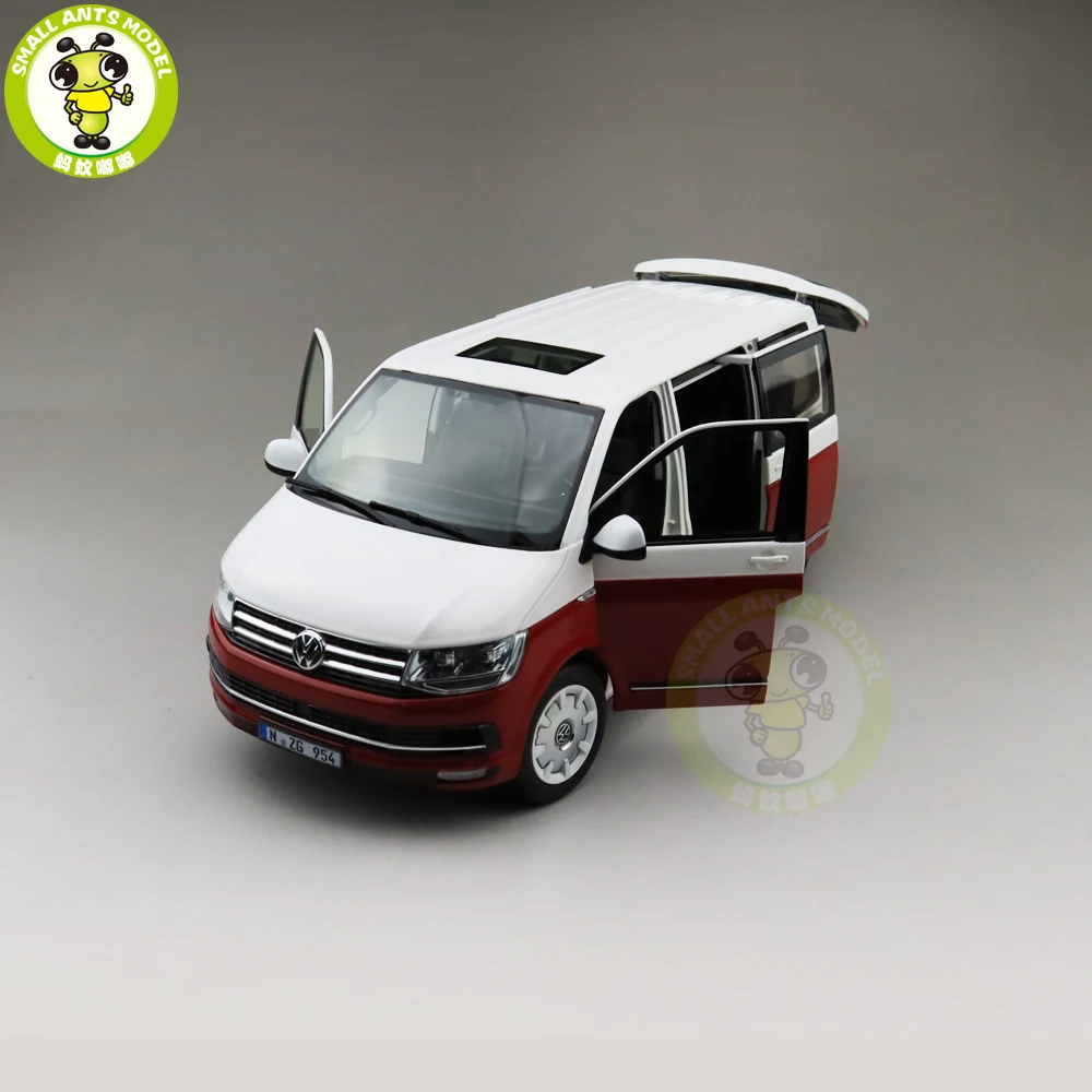 1/18 NZG Multivan T6 Diecast Model Car Bus MPV Boy Girl Gifts Collection Hobby