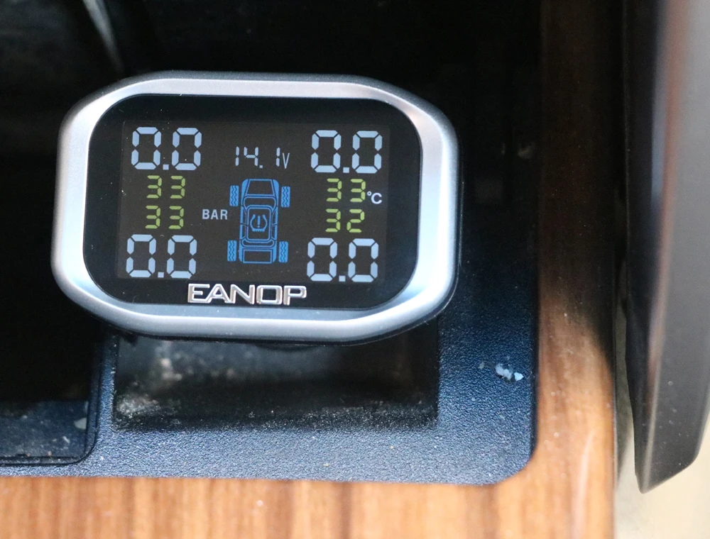 EANOP TPMS датчик давления в шинах с USB Автомобильное зарядное устройство 1,8-бар 26-87PSI