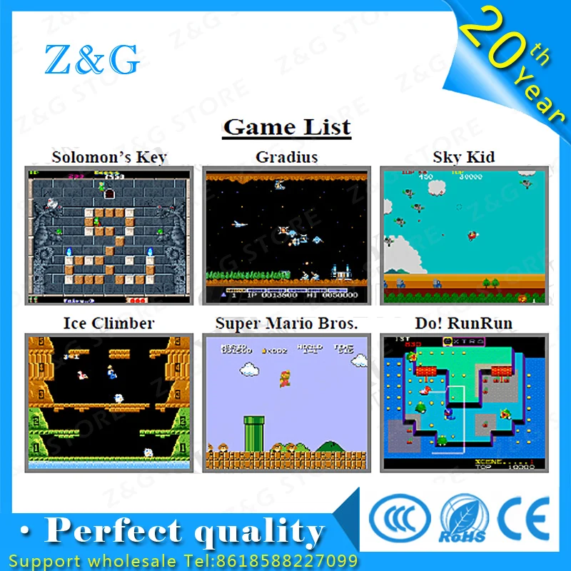 Классическая игровая печатная плата Jamma 60 в 1 для коктейльной аркадной машины или