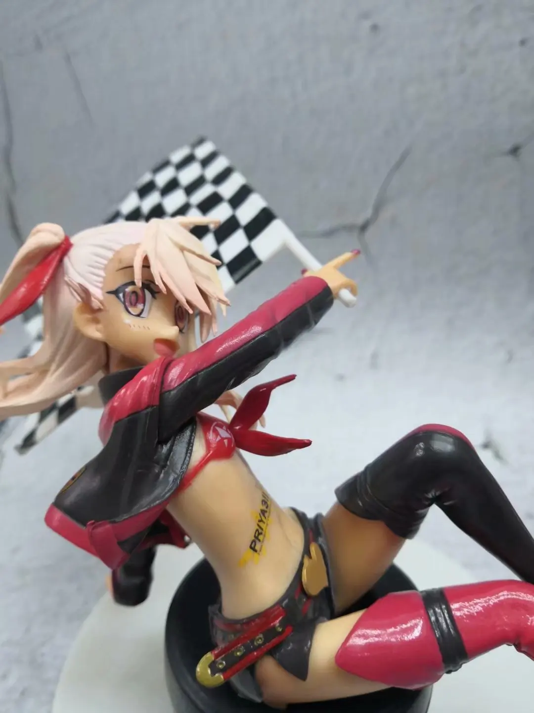 Аниме Fate/kaleid liner Illya Priya Racing Chloe Sexy Bunny Girls Pvc Figure Model Toy|Игровые фигурки и