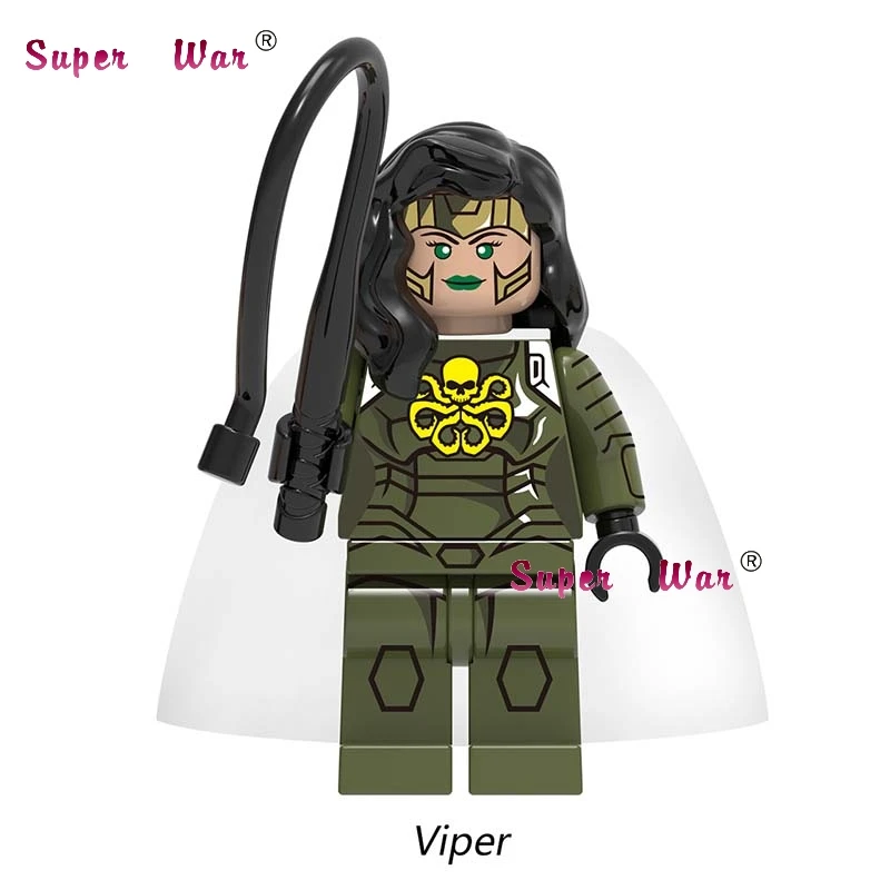 738 Один фильм Джейн Фостер фандрал Hogun Viper Malekith Heracles Shang-Chi строительные блоки кирпичи игрушки для детей - Цвет: 738