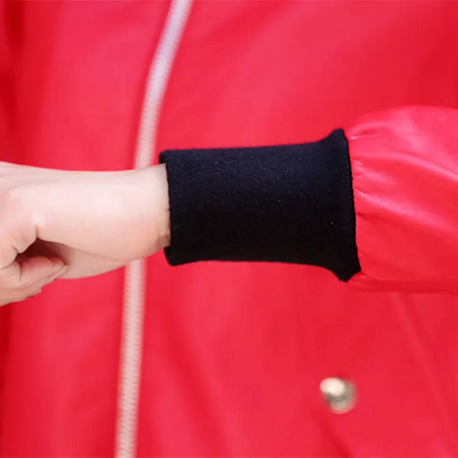 Женские кожаные куртки 2018 Новая мода весна и осень женские повседневные пальто