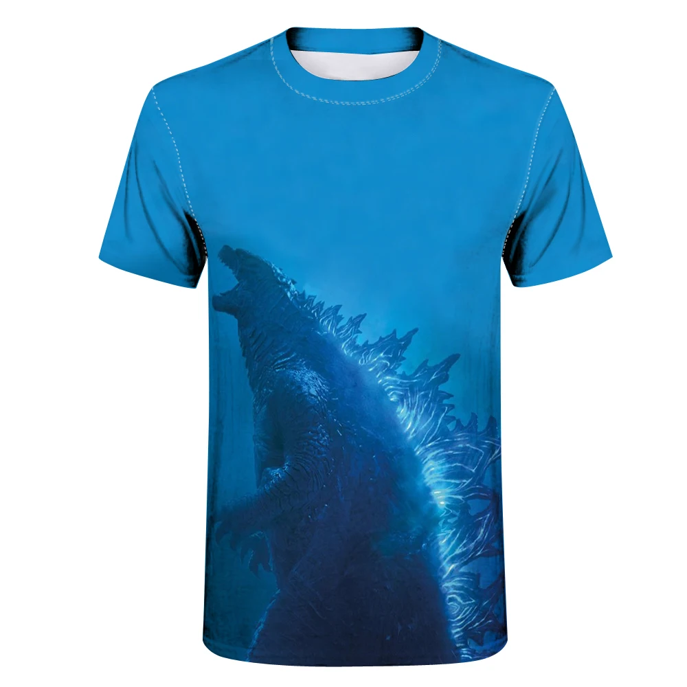 Новое поступление: мужская футболка с 3d принтом Godzilla: King of the Monst короткий рукав