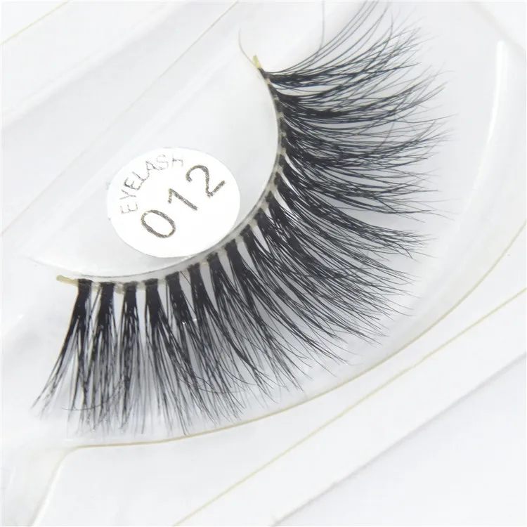 Очаровательные накладные ресницы из натуральной норки 1 пара Мягкие Накладные