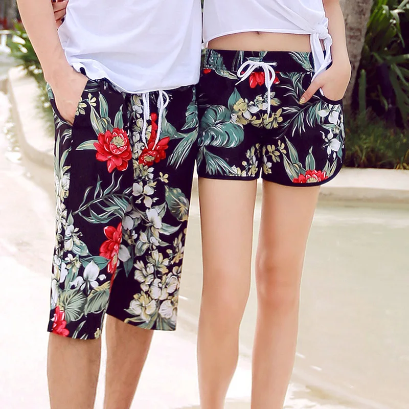 2018 Summer Quick Dry Men&Women Short Loose Shorts Surf Beach Runing Pants Lovers Zwembroek Heren Boardshorts de Bain Homme|surf pants women|summer