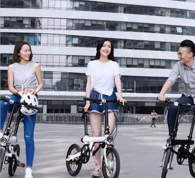 Оригинальный qicycle смарт-электрический Bicyle EF1 Спорт Портативный mijia e велосипед