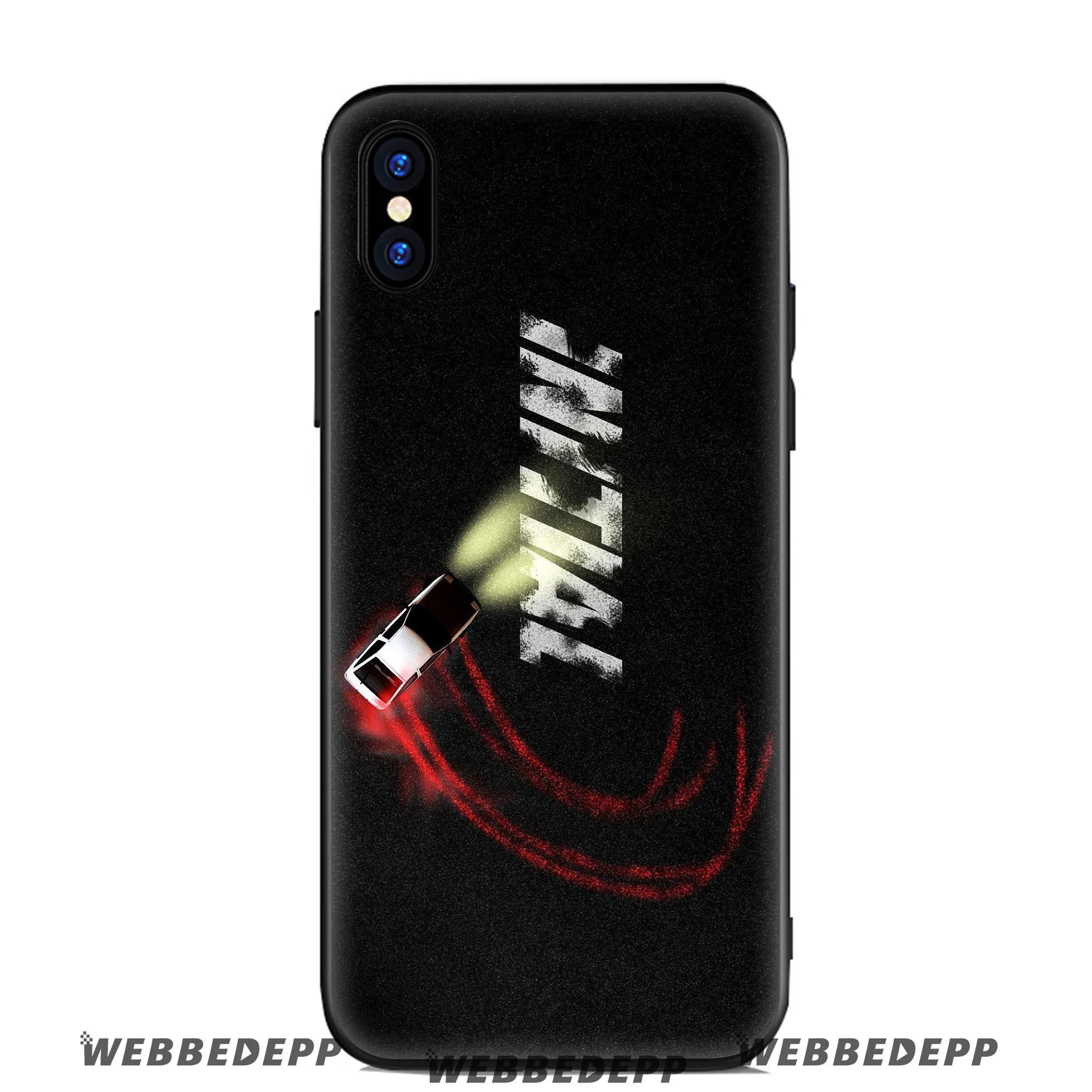 WEBBEDEPP INITIAL D AE86 Soft Silicone Case for Apple iPhone 11 Pro Xr Xs Max X or 10 8 7 6 6S Plus 5 5S SE TPU |