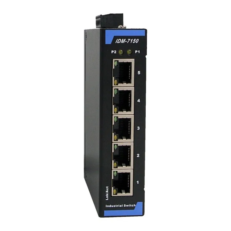 IDM 7180 5 портовый 8 промышленный коммутатор 12 В 24 в начальный уровень 100 м