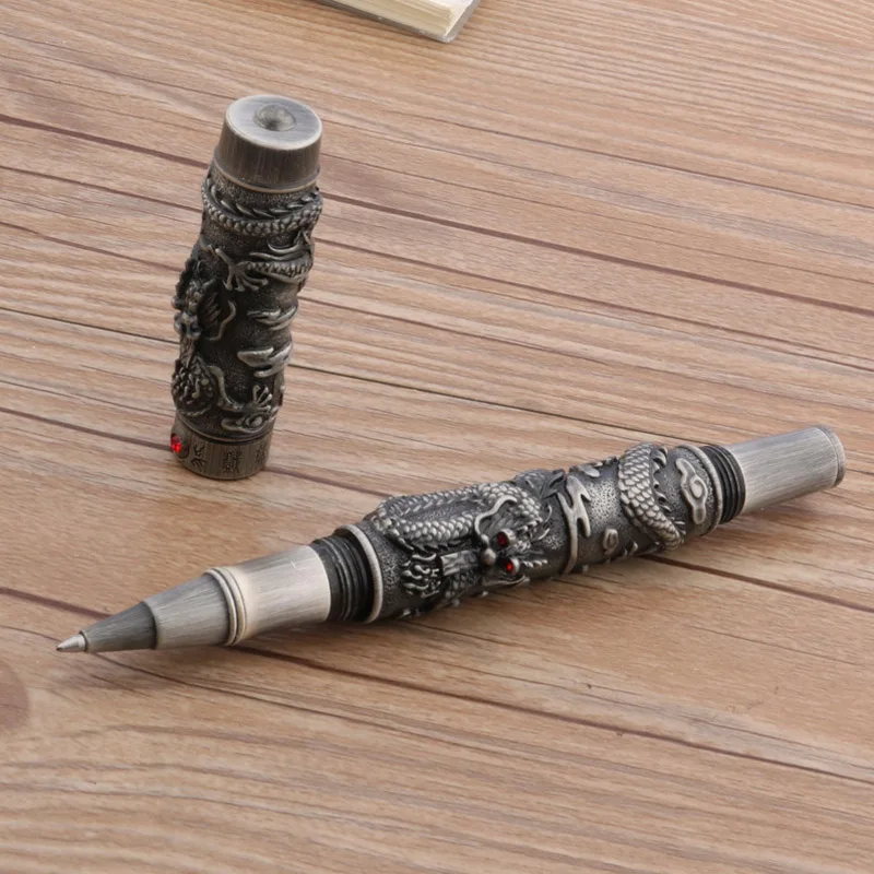 Высококачественная брендовая ручка JINHAO с шариком дракона рельефная коммерция