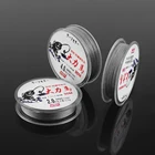 Рыболовная плетеная леска DNDYUJU, ПЭ 4 нити, суперпрочная леска 30 м, 10LB-80LB