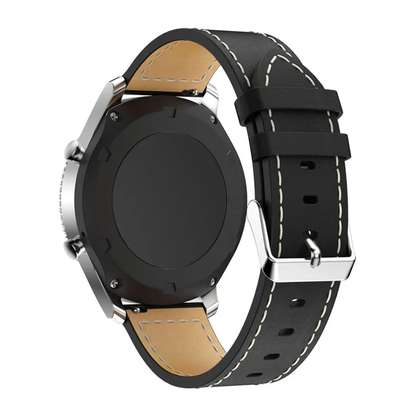 GEMIXI Ремешки для наручных часов Замена кожаный браслет ремешок Samsung Gear S3 Frontier