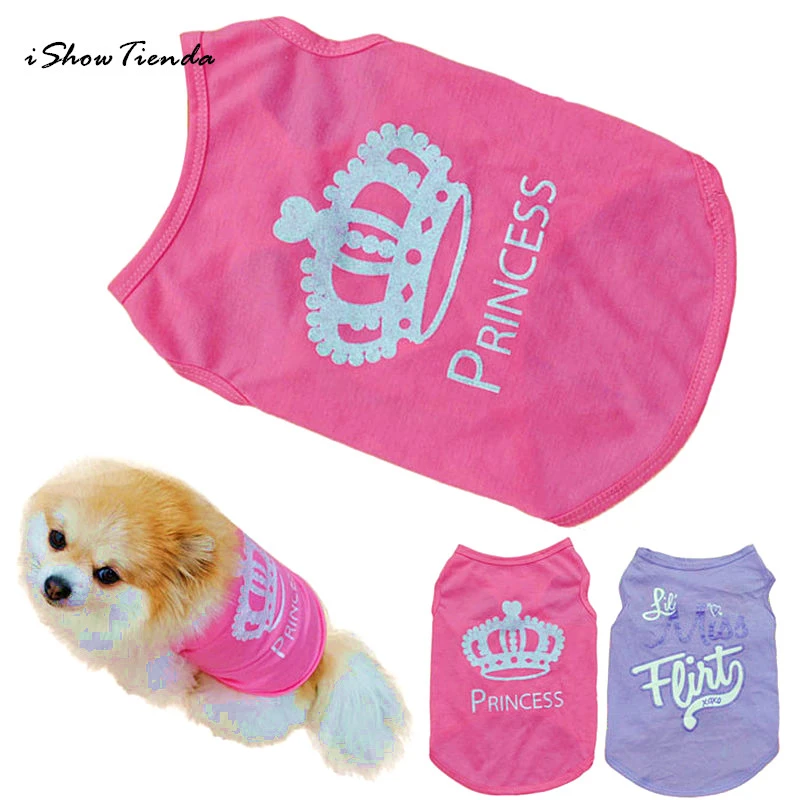 Новинка 2016 лидер продаж модная летняя футболка для щенков жилет маленьких собак