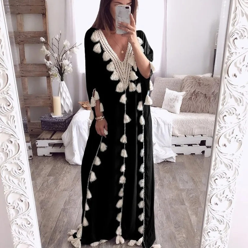 Arabic Islamic Dubai Kaftan Abaya Middle Eastern Muslim Moroccan Dress Indonesia Turkey Elegant Casual Robe Femme | Тематическая