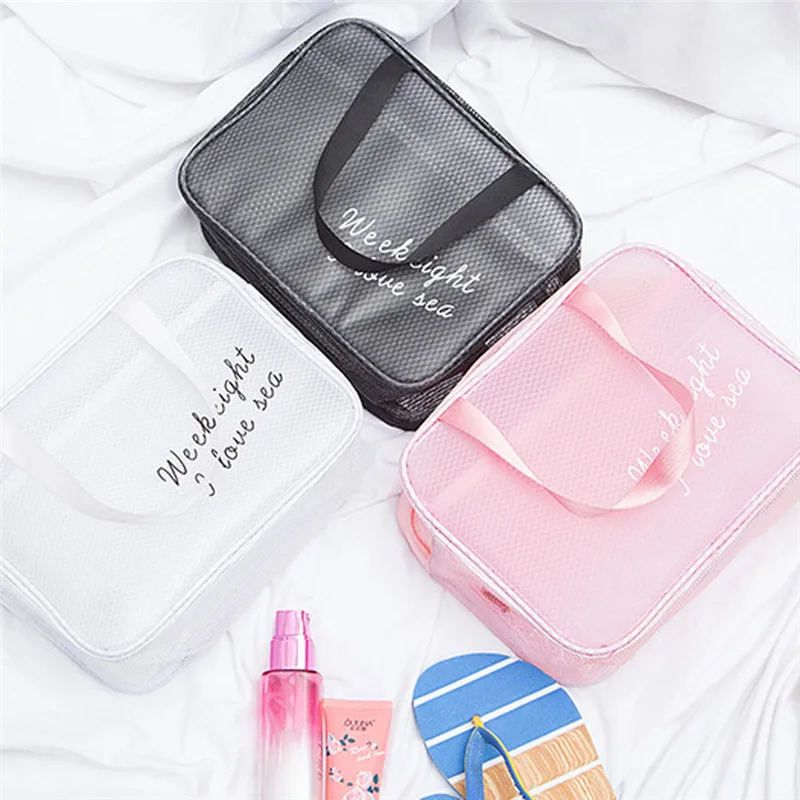 Портативная дорожная сумка для хранения летняя пляжная водонепроницаемая