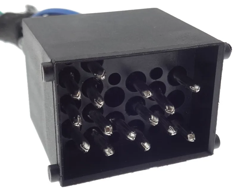 Переходник BMW BM24 на BM54 радиоадаптер круглые плоские контакты E46 E39 E38 E53 - купить по