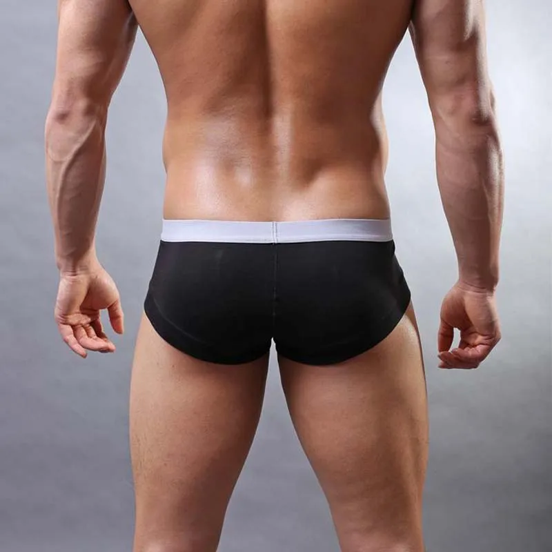 Мужское хлопковое сексуальное нижнее белье брендовая одежда мужская для сна