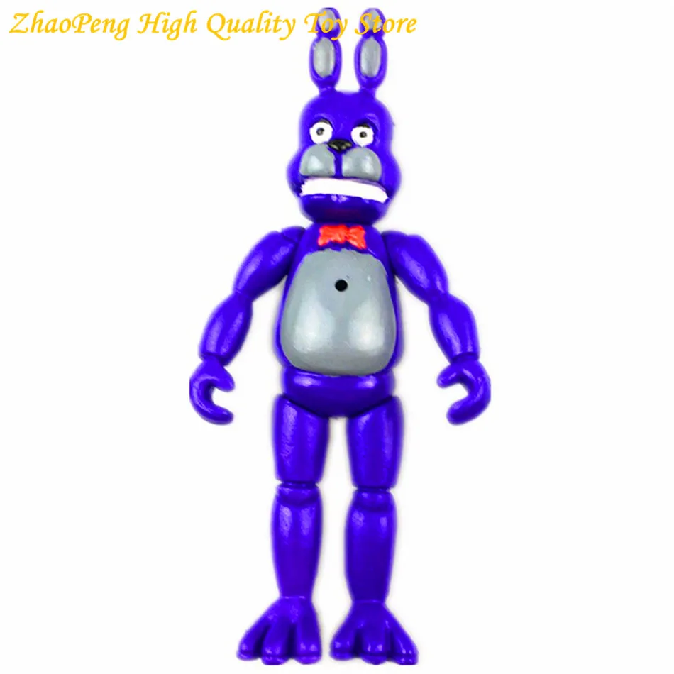 Экшн фигурка из ПВХ пять ночей полуночная игрушка FNAF 5 шт./компл. дюйма Фокси Голд