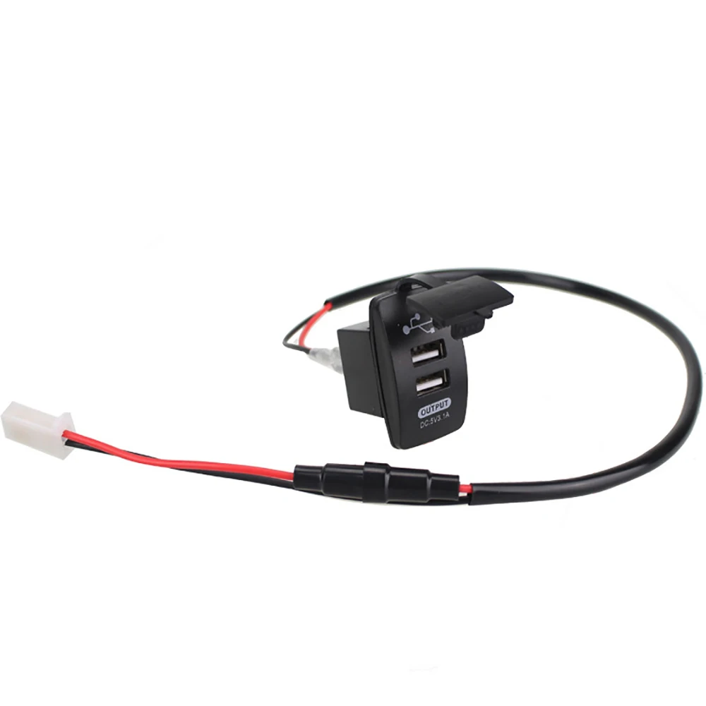 Автомобильное зарядное устройство с двумя USB портами 5 В 3 1 А|Зарядные устройства