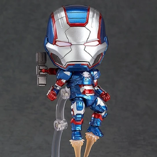 SAINTGI Железный человек 3 Q MK42 Патриоты Мстители Marvel цифры пересадка лица ПВХ 10 см #392
