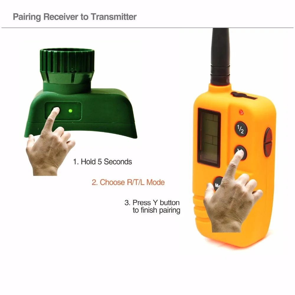 Собачий ошейник передатчик воротник для 2 собак с звуковой сигнал Собака