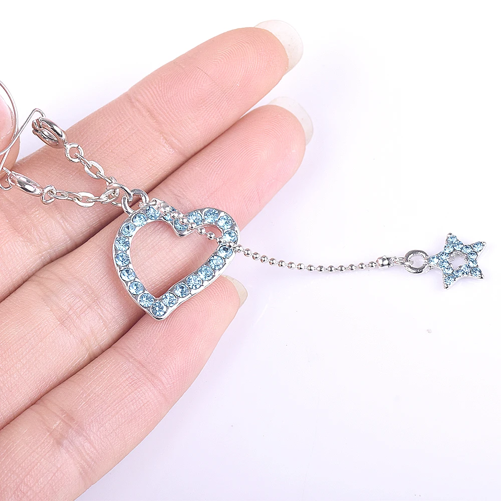 1 пара сексапильное кольцо без проколов для сосков с поддельными сердцами