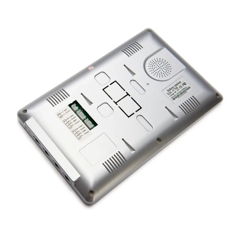 DIYSECUR Video Door Phone Doorbell Intercom System 600TVL IR Camera Monitor 7" TFT Color Display 1v2 | Безопасность и защита