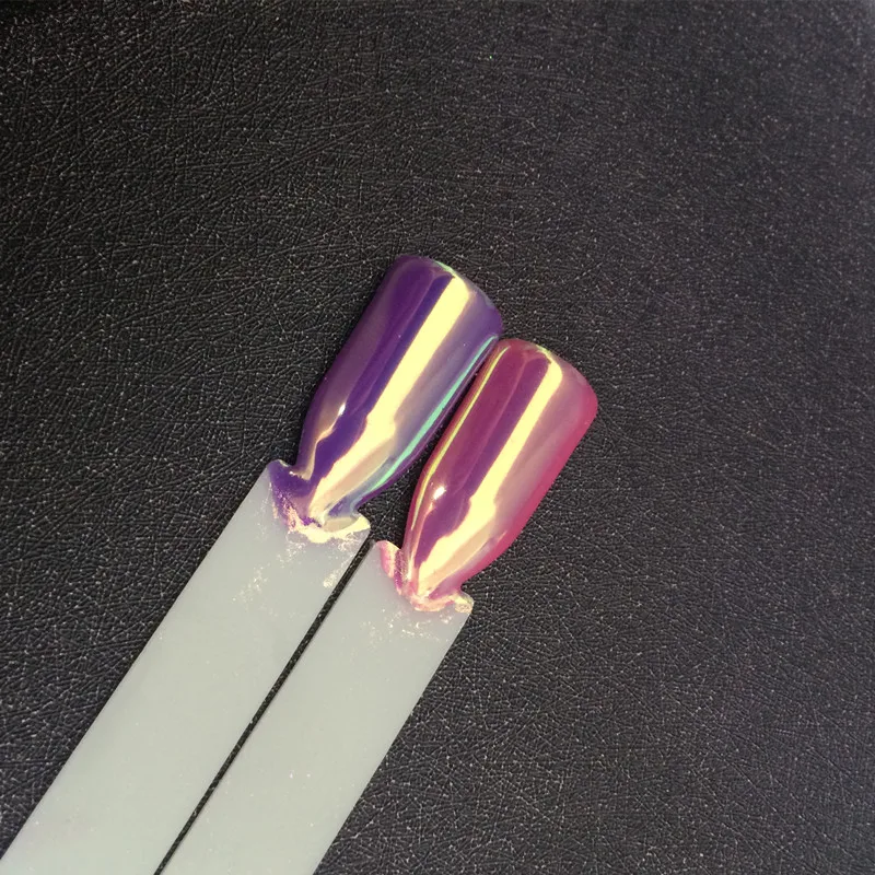 Топ Aurora неоновый Пигментный Порошок Хамелеон порошок русалки супер зеркальный