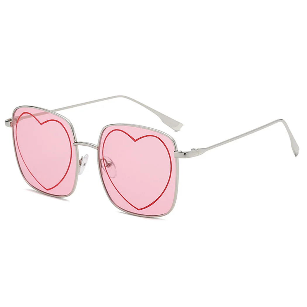 2019 Fashion Love Heart Sunglasses Women Men Cute Sexy Retro Cat Eye Vintage Square Sun Glasses UV400 | Аксессуары для одежды